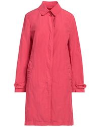 Aspesi - Coral Overcoat & Trench Coat Polyester, Polyamide - Lyst