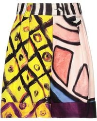 Moschino - Shorts & Bermuda Shorts Viscose, Acetate, Cupro - Lyst