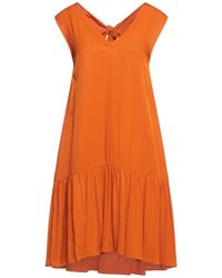 Sfizio Short Dress - Orange
