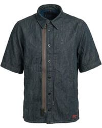 G-Star - Denim Shirt Cotton - Lyst