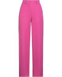 Clips More - Fuchsia Pants Polyester, Elastane - Lyst
