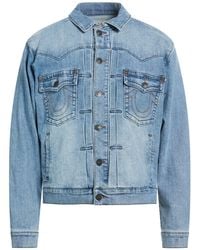 TRUE RELIGION - Jeansjacke/-Mantel - Lyst