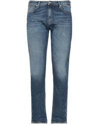 Herren Bekleidung Jeans Jeans mit Gerader Passform Emporio Armani Denim Jeanshose in Blau für Herren 