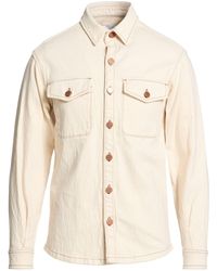 Cruna - Cream Jacket Cotton, Rubber - Lyst