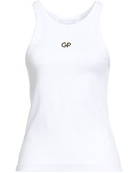 Gaelle Paris - Tank Top Polyester, Elastane - Lyst