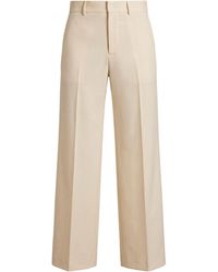 DSquared² - Ivory Pants Virgin Wool - Lyst