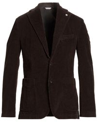 Manuel Ritz - Blazer Cotton, Elastane - Lyst