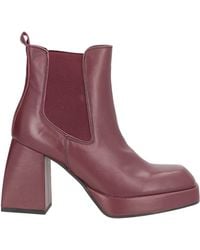 Rebel Queen - Ankle Boots Leather, Synthetic Material - Lyst