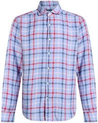 Savile Row - Light Shirt Linen - Lyst