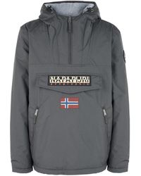 napapijri winter jacket white