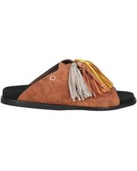 Collection Privée - Camel Sandals Leather - Lyst
