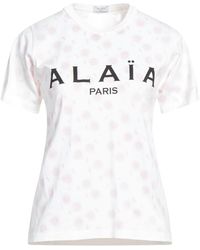 Authentieke ALAïA Logo Vintage Top 90s Kleding Dameskleding Tops & T-shirts T-shirts S 