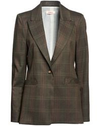 Kontatto - Military Blazer Polyester, Viscose, Elastane - Lyst