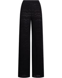Missoni - Pants Viscose, Wool, Polyester, Polyamide, Elastane - Lyst