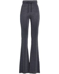 LES FILLES D'EVA - Charcoal Pants Viscose, Polyester, Elastane - Lyst