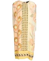 Clips - Midi Dress Viscose, Polyester, Elastane - Lyst