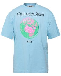 MSGM - T-Shirt - Lyst