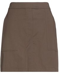 Theory - Mini Skirt Cotton, Elastane - Lyst