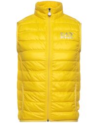 ea7 blue gilet