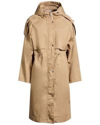 Paltò - Overcoat & Trench Coat Polyester, Cotton - Lyst