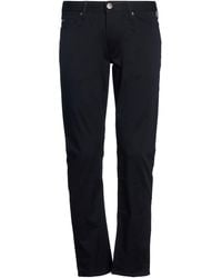 Emporio Armani - Midnight Pants Cotton, Elastane - Lyst