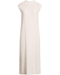 Gentry Portofino - Midi Dress Alpaca Wool, Mohair Wool, Viscose, Polyamide, Polyester - Lyst
