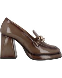 Emanuélle Vee - Light Loafers Leather - Lyst