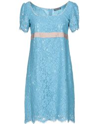 Twinset Synthetic Short Dress in Dark 