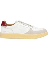 Moaconcept - Light Sneakers Leather, Textile Fibers - Lyst