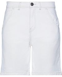 Leon & Harper Denim Shorts - White