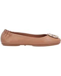 tory burch ballet flats with bow