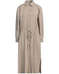 Ice Play - Midi Dress Cotton - Lyst