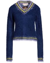 Marni - Sweater Mohair Wool, Polyamide - Lyst