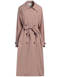 Barena - Overcoat & Trench Coat Cotton, Elastane - Lyst