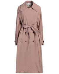 Barena - Overcoat & Trench Coat Cotton, Elastane - Lyst