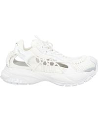 Versace - Sneakers Calfskin, Textile Fibers - Lyst