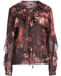 Fracomina - Top Polyester - Lyst