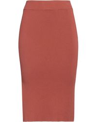 Daniele Fiesoli - Midi Skirt Viscose, Polyester - Lyst