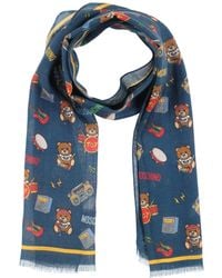 Moschino - Scarf Modal, Wool - Lyst