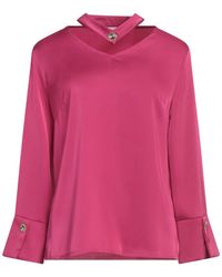 Clips More - Fuchsia Top Polyester - Lyst