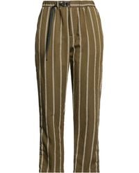 White Sand - Military Pants Viscose, Polyester, Cotton - Lyst