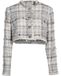 Dolce & Gabbana - Light Jacket Synthetic Fibers, Wool, Polyamide, Metallic Polyester, Silk - Lyst
