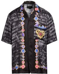 Versace Jeans Couture - Shirt Viscose - Lyst