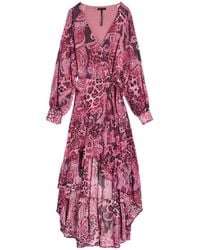 Guess - Vestido midi - Lyst