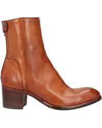 Alberto Fasciani - Tan Ankle Boots Leather - Lyst