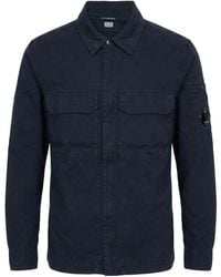 C.P. Company - Midnight Shirt Cotton - Lyst