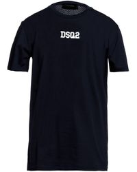 DSquared² - Midnight T-Shirt Cotton - Lyst