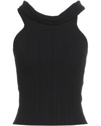 SOLOTRE - Top Viscose, Polyester - Lyst