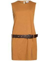 Dixie - Mini Dress Cotton, Polyamide, Elastane - Lyst