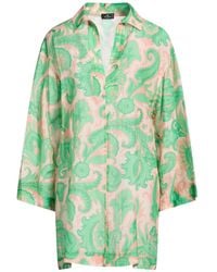 Etro - Light Top Cotton, Silk - Lyst